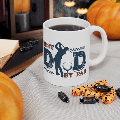 Best Dad By Par Mug