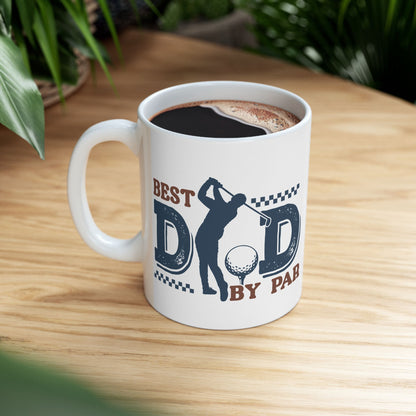Best Dad By Par Mug