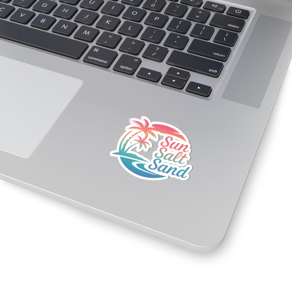 Tropical Kiss-Cut Stickers | Sun Salt Sand Decor | Laptop, Water Bottle, Journal, Party Favor, Summer Vibe Stickers