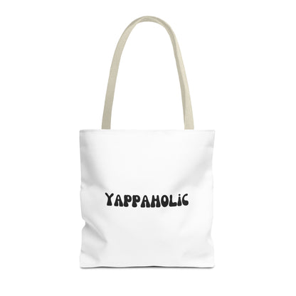 Yappaholic Tote Bag - Fun & Quirky, Perfect for Dog Lovers, Casual Use, Gifts, Shopping, Eco-Friendly