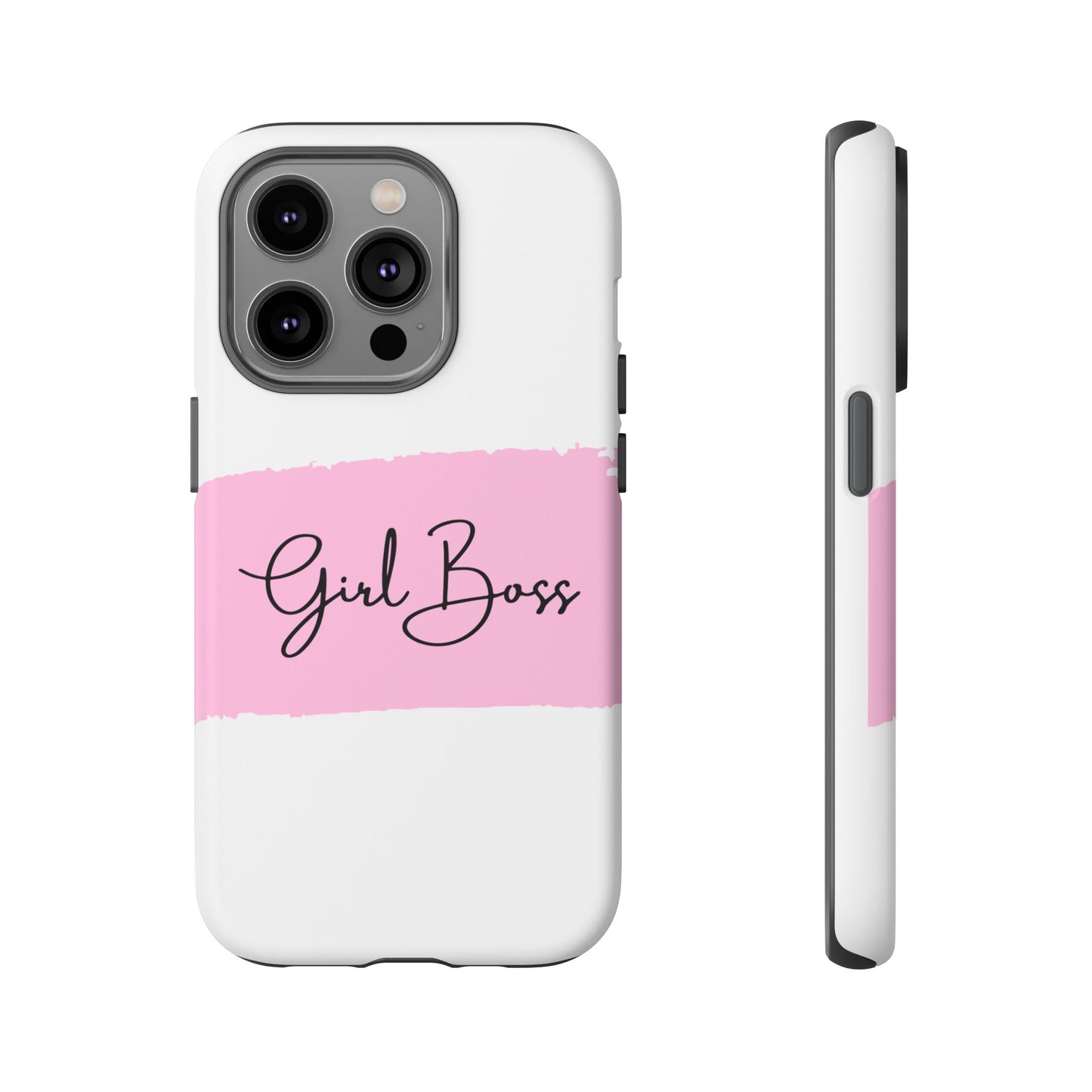 Girl Boss Phone Case - Chic and Stylish Protective Case for iPhone and Google Pixel, Empowering Women Design
