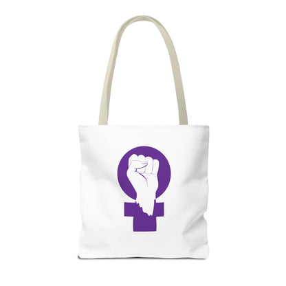 Empowerment Tote Bag for Feminists, Eco-Friendly Shopping Bag, Reusable Carryall, Gift for Women, Protest March Gear