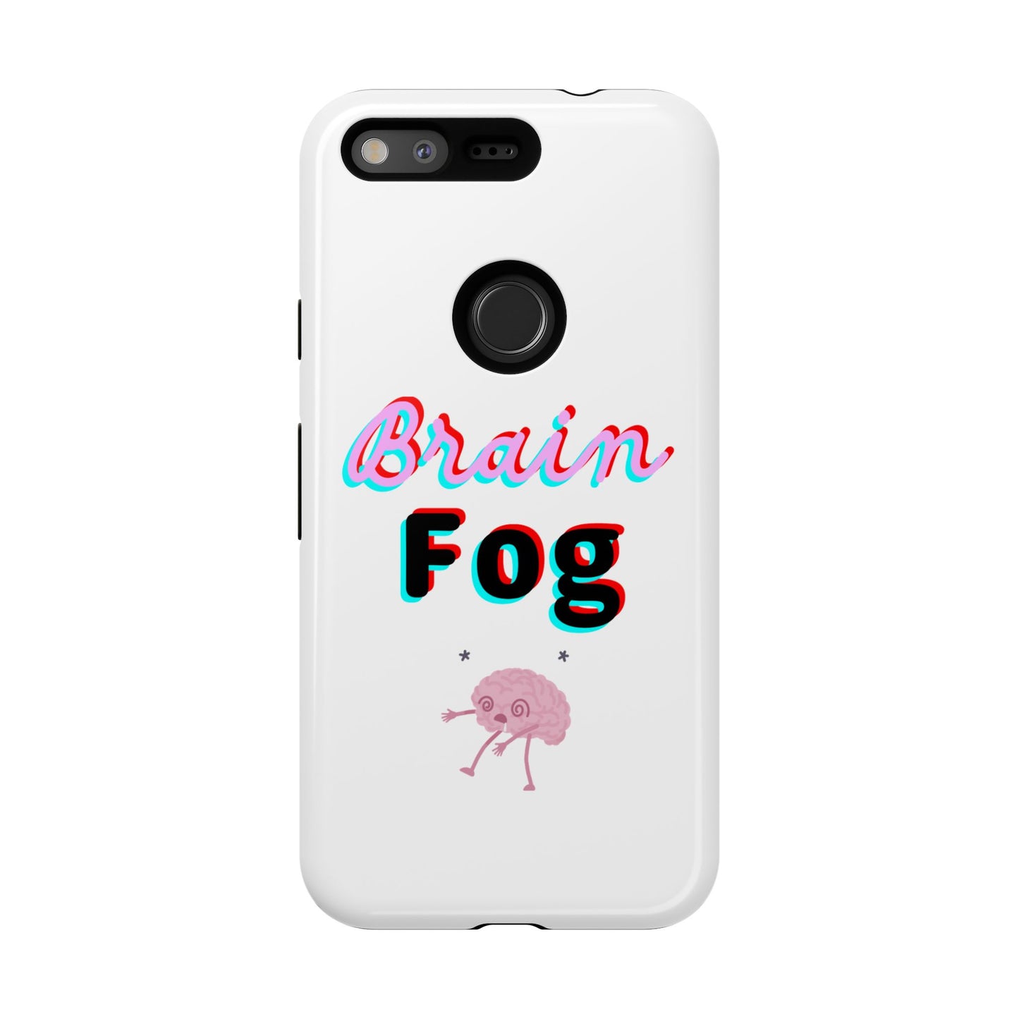 Brain Fog Phone Case - Cute Mental Health Accessory
