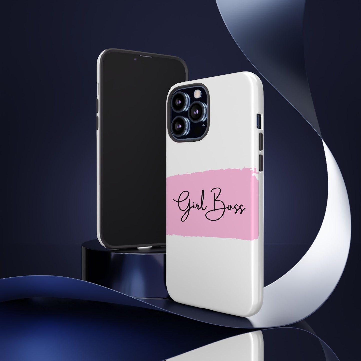 Girl Boss Phone Case - Chic and Stylish Protective Case for iPhone and Google Pixel, Empowering Women Design