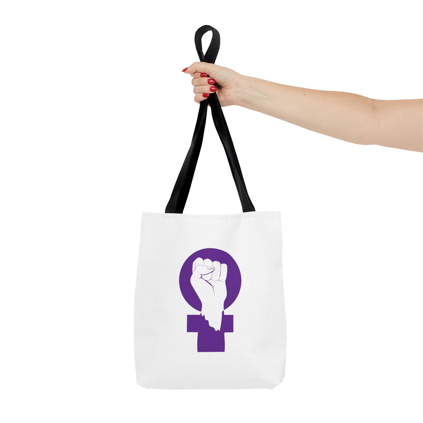 Empowerment Tote Bag for Feminists, Eco-Friendly Shopping Bag, Reusable Carryall, Gift for Women, Protest March Gear