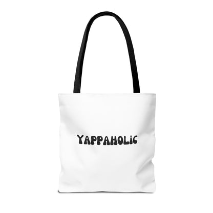 Yappaholic Tote Bag - Fun & Quirky, Perfect for Dog Lovers, Casual Use, Gifts, Shopping, Eco-Friendly