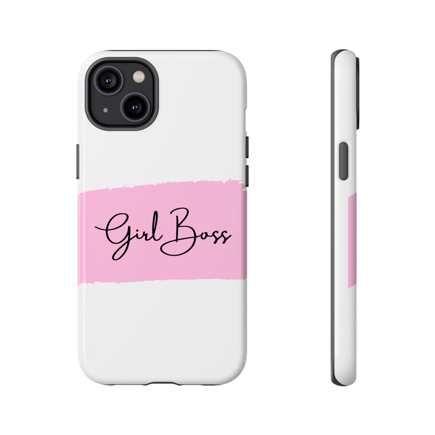 Girl Boss Phone Case - Chic and Stylish Protective Case for iPhone and Google Pixel, Empowering Women Design