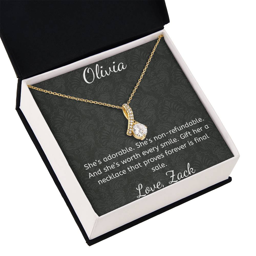 She’s adorable. She’s non-refundable. And she’s worth every smile