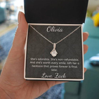 She’s adorable. She’s non-refundable. And she’s worth every smile