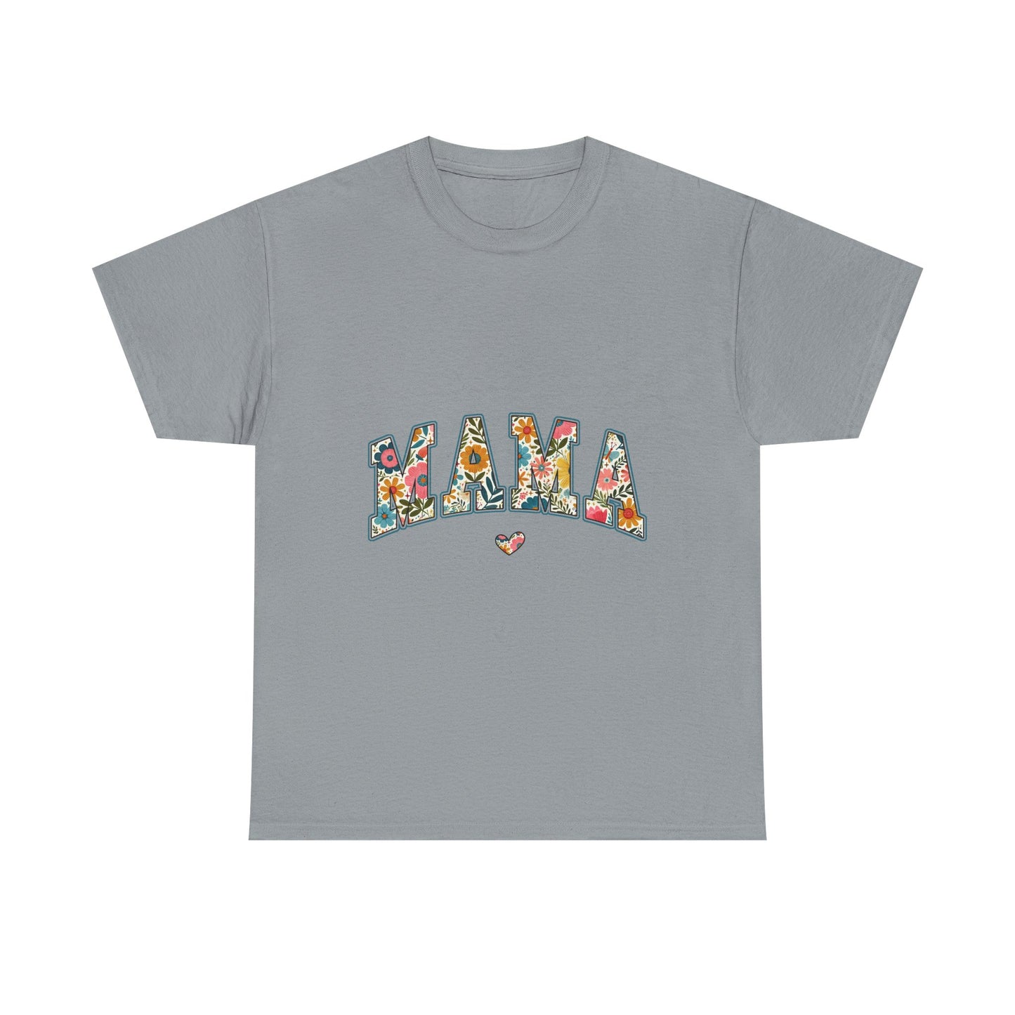 MAMA Flowered Comfort Tee - Cute Mother's Day Shirt