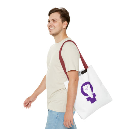 Empowerment Tote Bag for Feminists, Eco-Friendly Shopping Bag, Reusable Carryall, Gift for Women, Protest March Gear