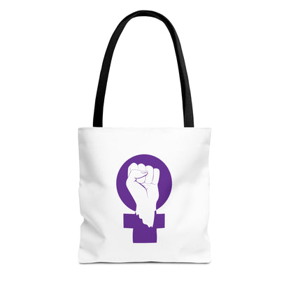 Empowerment Tote Bag for Feminists, Eco-Friendly Shopping Bag, Reusable Carryall, Gift for Women, Protest March Gear