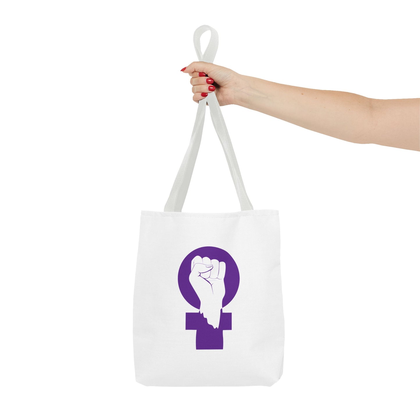 Empowerment Tote Bag for Feminists, Eco-Friendly Shopping Bag, Reusable Carryall, Gift for Women, Protest March Gear