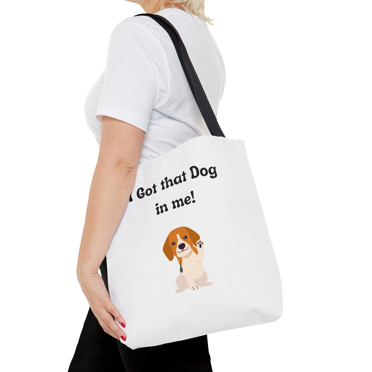 I Got That Dog in Me! Tote Bag - Perfect for Dog Lovers, Gifts for Pet Owners, Shopping, Beach Days, or Dog Walks