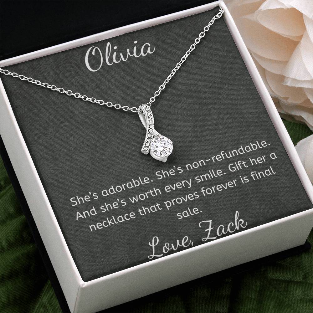 She’s adorable. She’s non-refundable. And she’s worth every smile