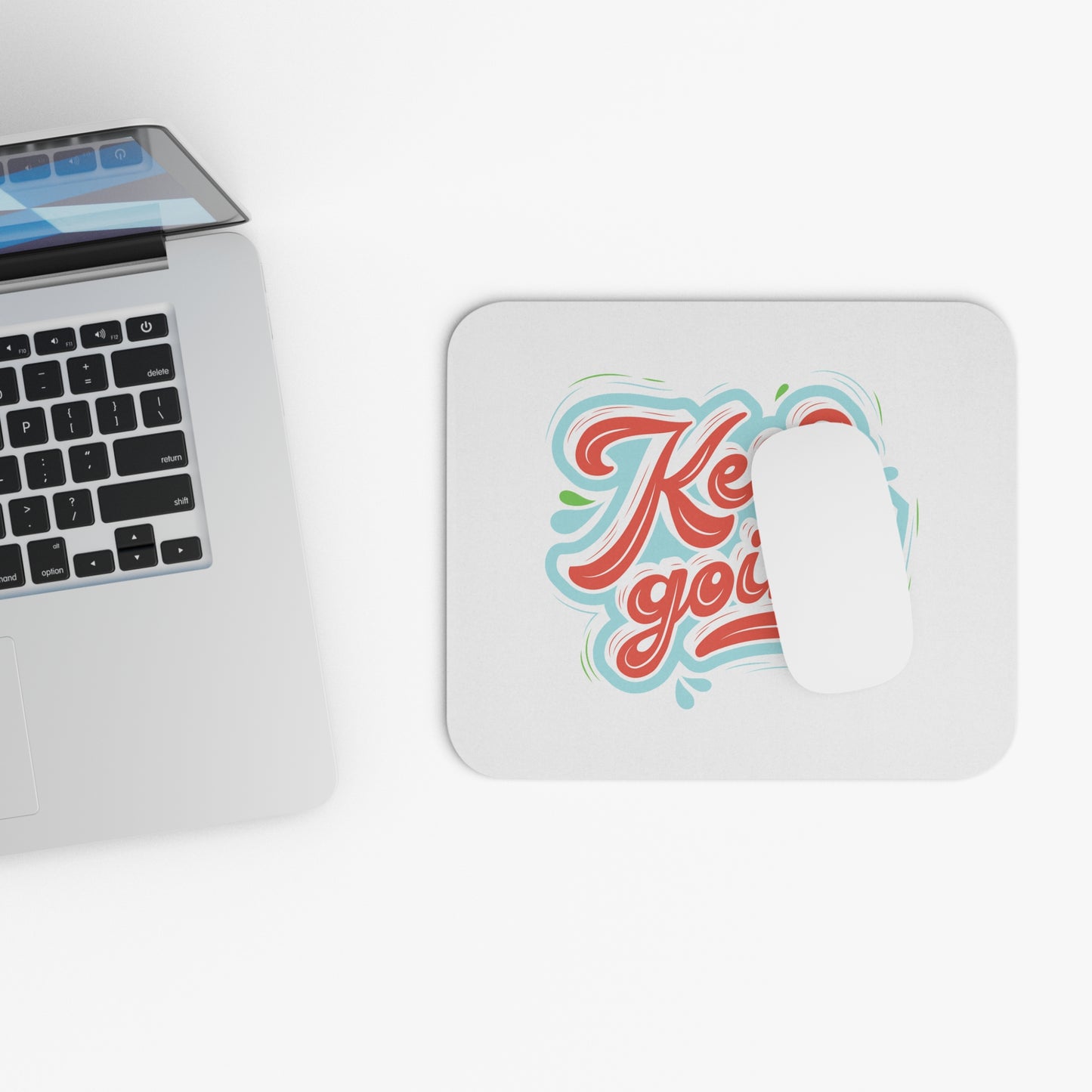 Motivational Mouse Pad - "Keep Going" Desk Accessory, Office Gift, Inspirational Decor, Home Office Essentials
