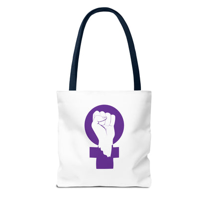 Empowerment Tote Bag for Feminists, Eco-Friendly Shopping Bag, Reusable Carryall, Gift for Women, Protest March Gear