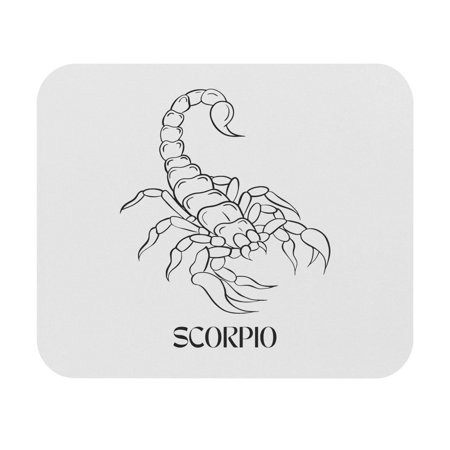 Scorpio Mouse Pad | Zodiac Desk Accessory, Astrology Gift, Unique Workspace Decor, Stylish Office Supplies