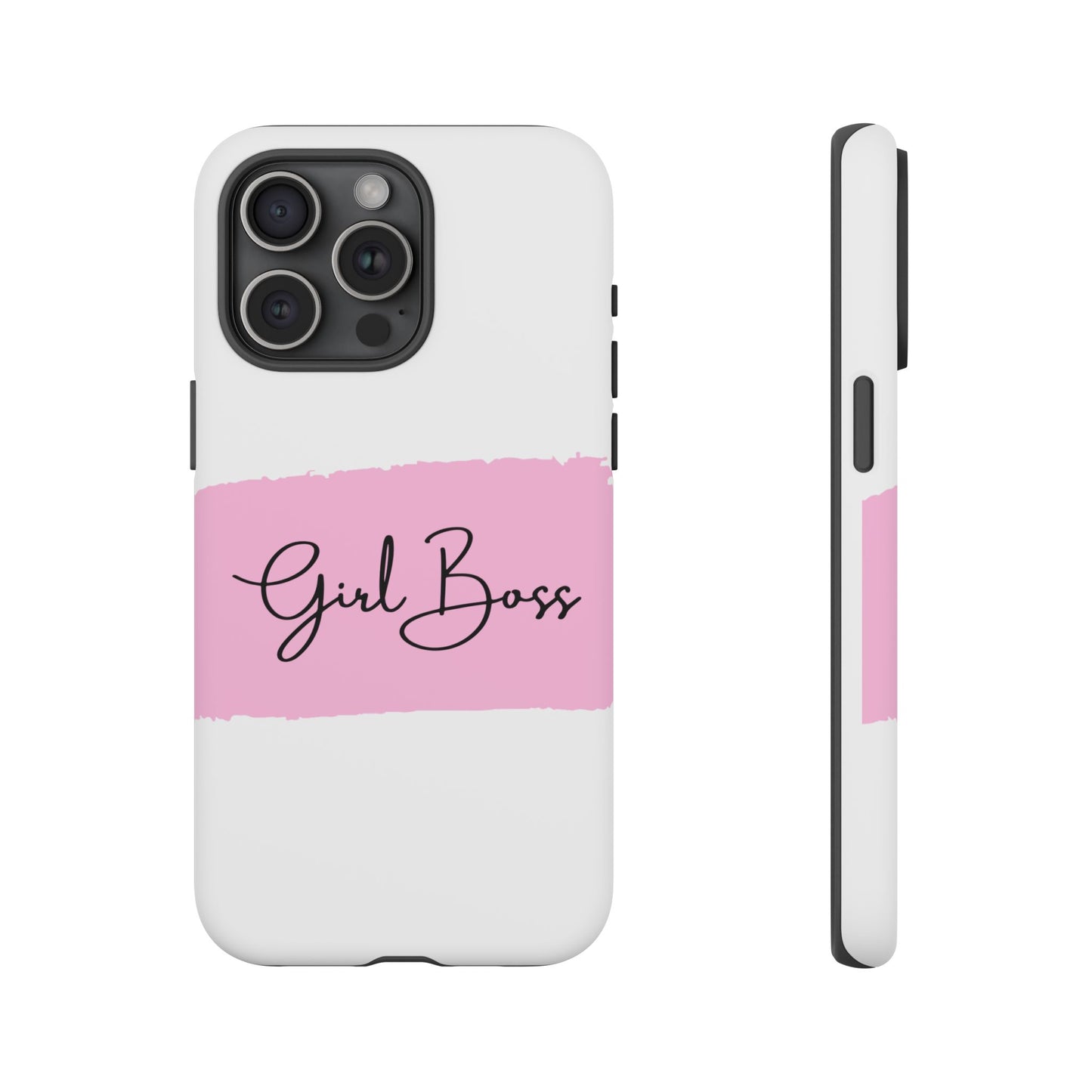 Girl Boss Phone Case - Chic and Stylish Protective Case for iPhone and Google Pixel, Empowering Women Design