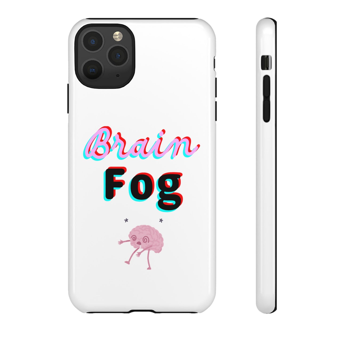 Brain Fog Phone Case - Cute Mental Health Accessory