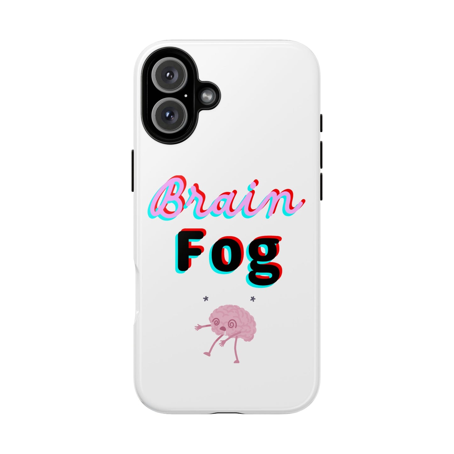 Brain Fog Phone Case - Cute Mental Health Accessory