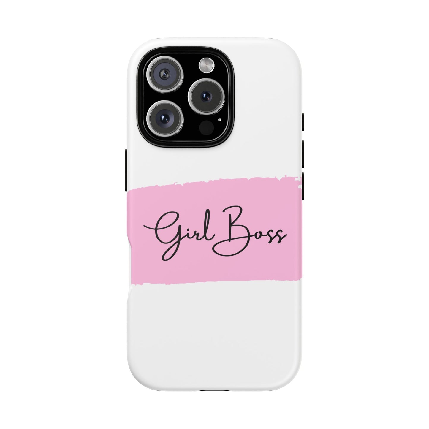 Girl Boss Phone Case - Chic and Stylish Protective Case for iPhone and Google Pixel, Empowering Women Design