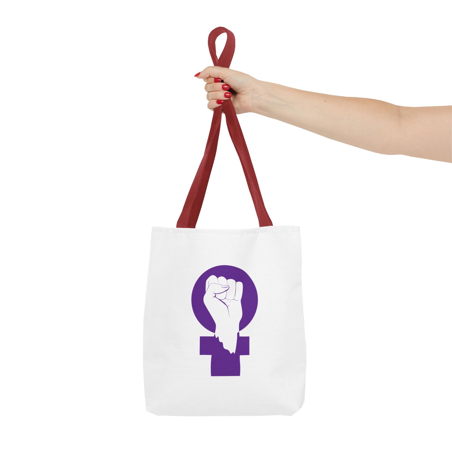 Empowerment Tote Bag for Feminists, Eco-Friendly Shopping Bag, Reusable Carryall, Gift for Women, Protest March Gear
