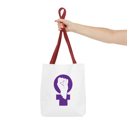 Empowerment Tote Bag for Feminists, Eco-Friendly Shopping Bag, Reusable Carryall, Gift for Women, Protest March Gear