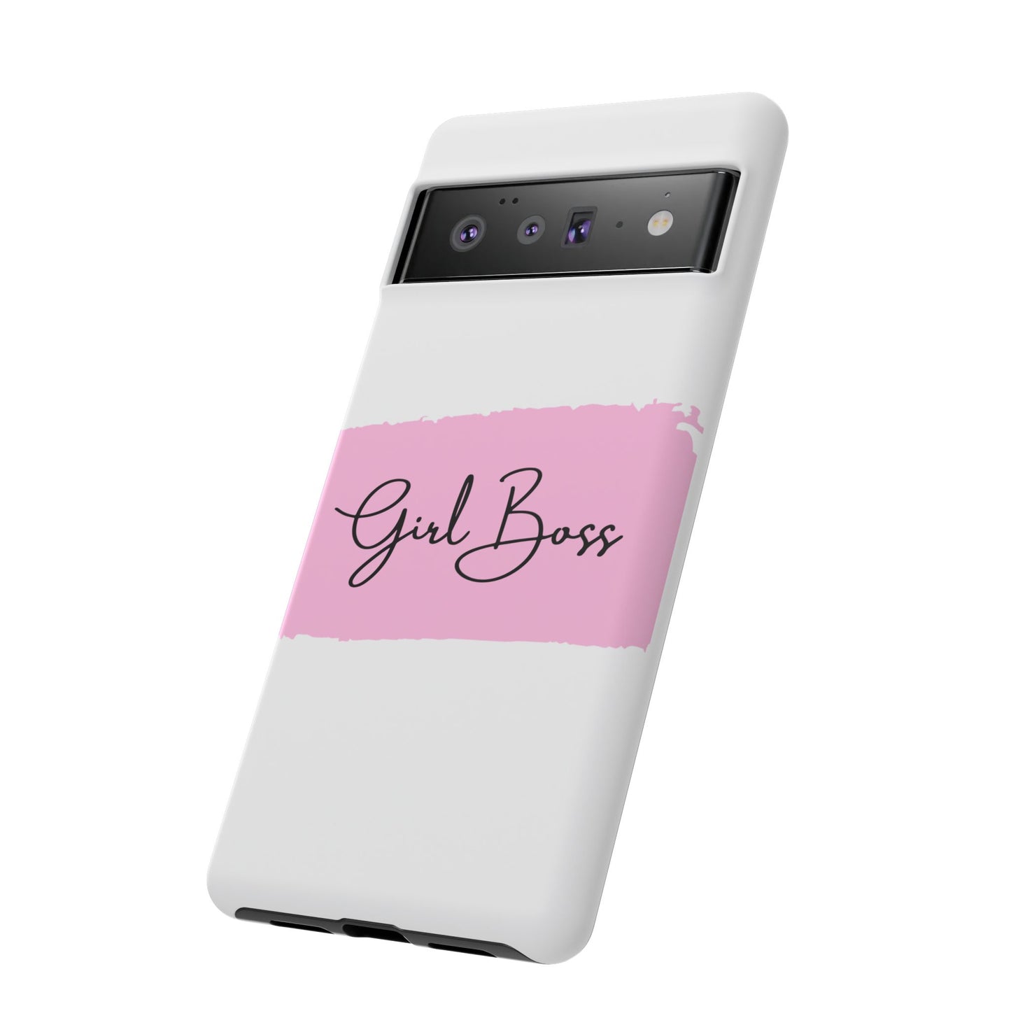 Girl Boss Phone Case - Chic and Stylish Protective Case for iPhone and Google Pixel, Empowering Women Design