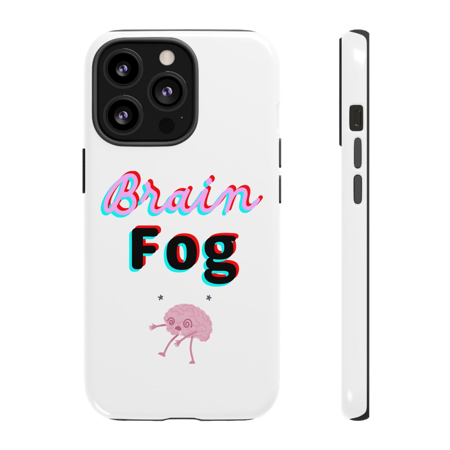 Brain Fog Phone Case - Cute Mental Health Accessory
