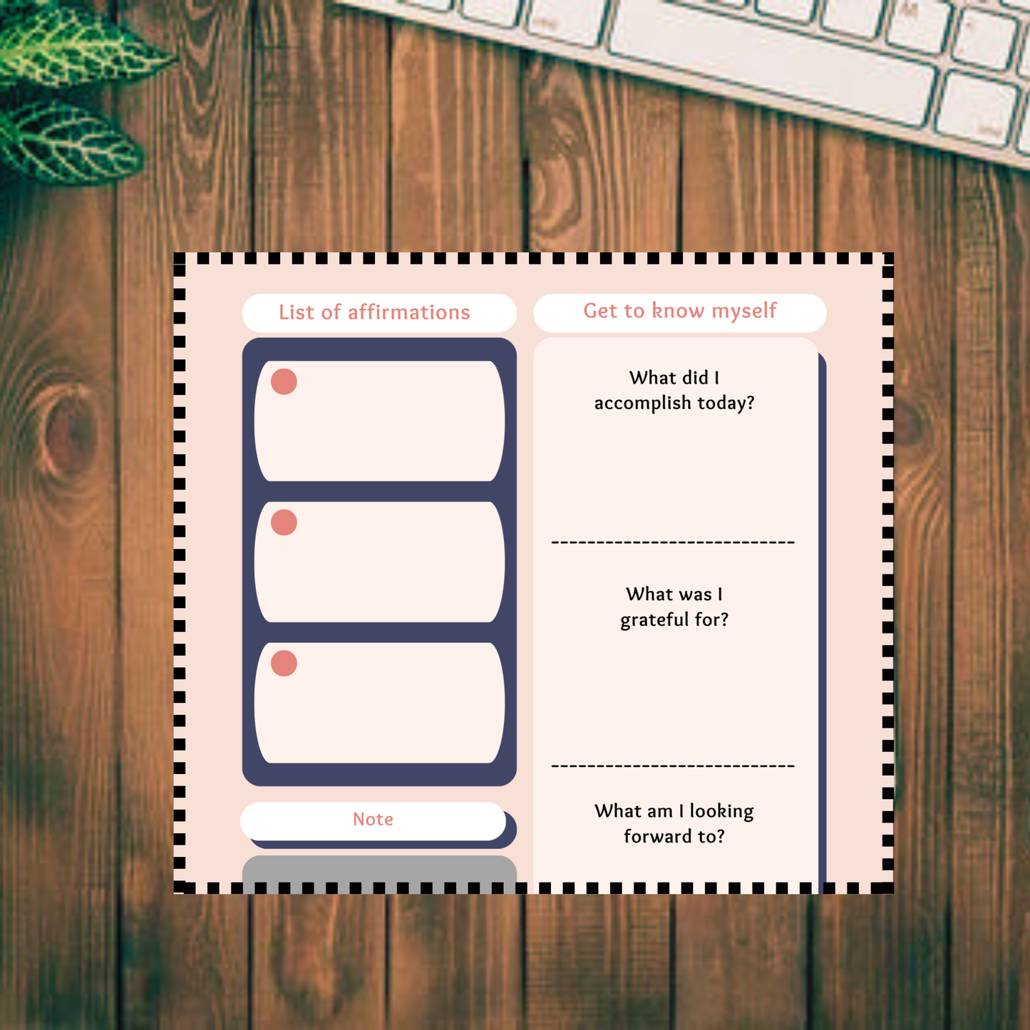Self-Care Planner, Habit Tracker, Mindful Planner, Improvement and Wellness Planner | Time Tracker, Goal Tracker