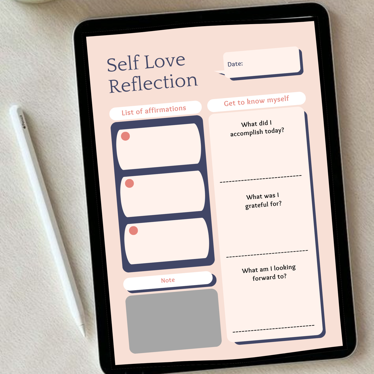 Self-Care Planner, Habit Tracker, Mindful Planner, Improvement and Wellness Planner | Time Tracker, Goal Tracker