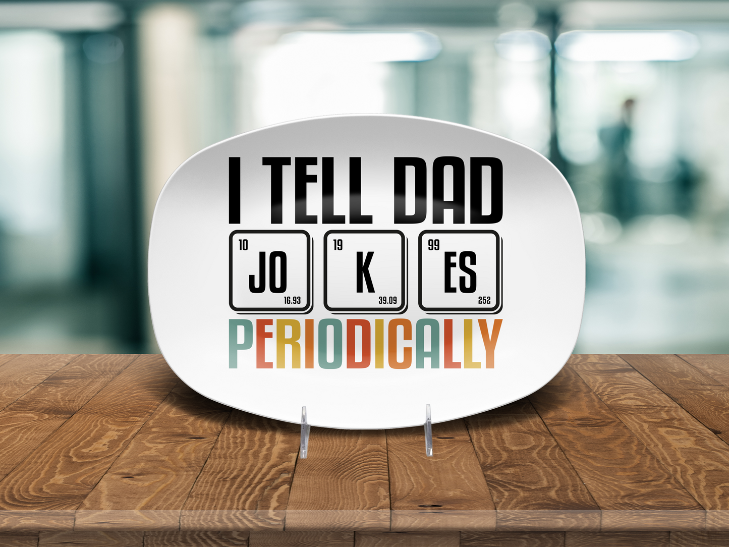 I Tell Dad Jokes Periodically BBQ Platter