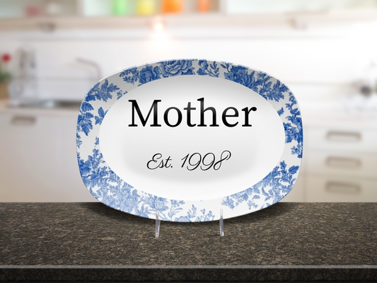 Personalized Mother Platter