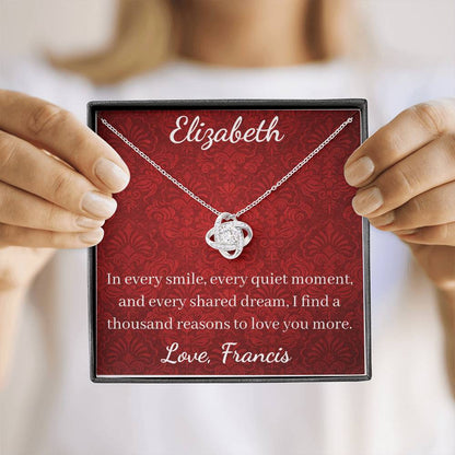 In every smile, every quiet moment, and every shared dream, I find a thousand reasons to love you more.