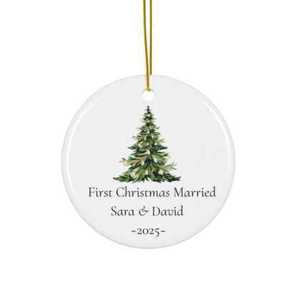 First Christmas Married