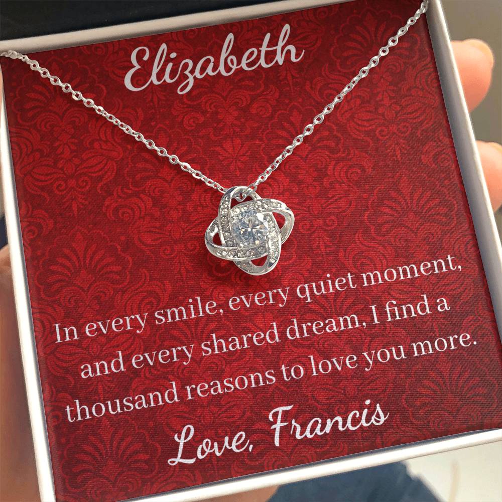 In every smile, every quiet moment, and every shared dream, I find a thousand reasons to love you more.