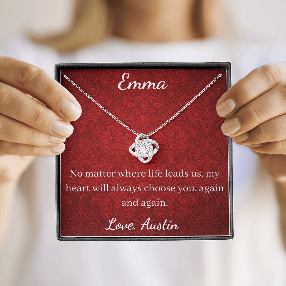 No Matter Where Life Leads Us, My Hear Will Always Choose You, Again and Again.