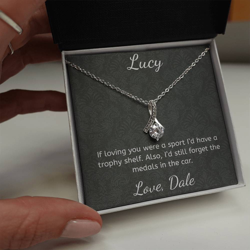 If loving you were a sport I’d have a trophy shelf